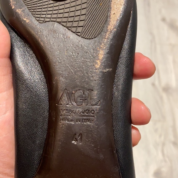 AGL Black Ballet Flats - Picture 4 of 5